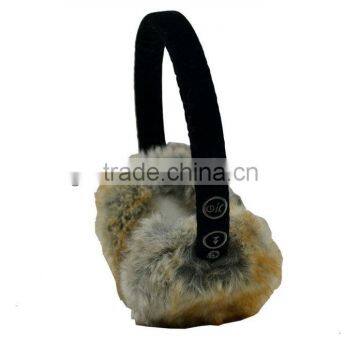 Popular fashion thermal earmuffs bluetooth for cold weather