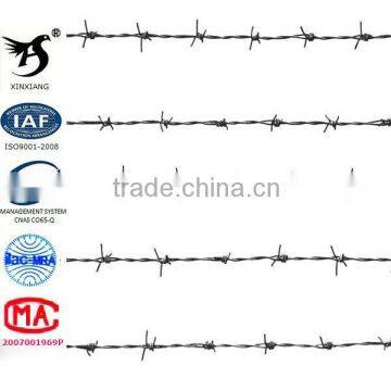 Galvanized Barbed Wire Factory Price Double Twist