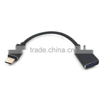 USB 3.1 Type C Male Connector to A Female OTG Data Cable for Macbook