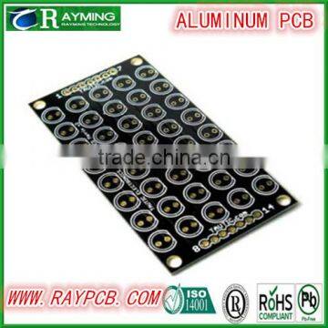 High TG Aluminum pcb With Black Soldermask