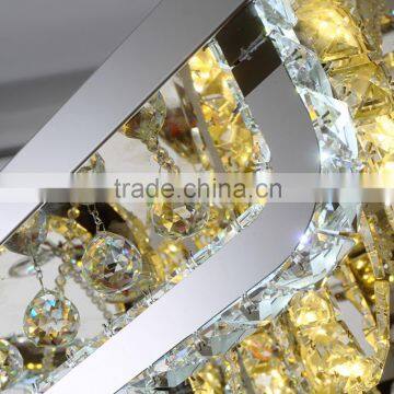 High Power First-degree K9 Crystal Ceiling Lamp 240V Luxury Crystal Chandelier photo-4