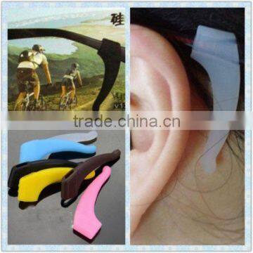 silicone rubber anti-slip holder stopper for sunglasses glasses temple tip Strengthening device accessaries ear