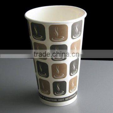 disposable paper coffee cup