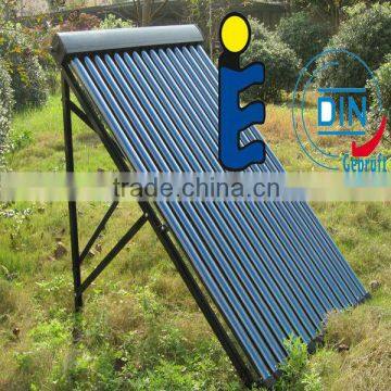 Pressurized Evacuated Tube Solar Collector