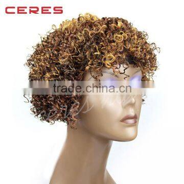 Hot Sales Top Quality Brazilian Afro Kinky Curly Human Hair Lace Front Wig on Sale photo-6