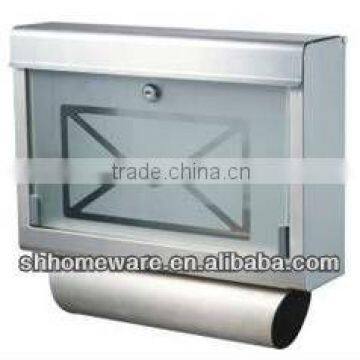 Wall Mounted Postbox Stainless Steel