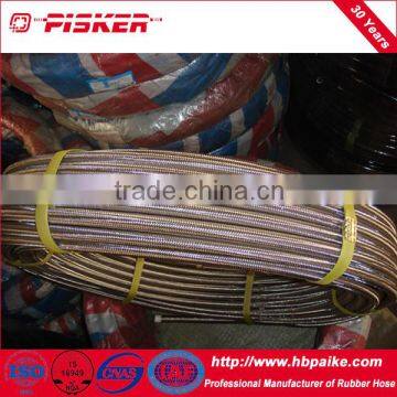 PTFE Lined Stainless Steel 304 Wire Braid Teflon Hose photo-3