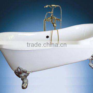 freestanding cast iron bathtub