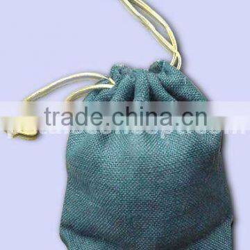 Drawstring Jewelry Packaging Jute Pouch