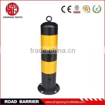 Base Fixed Removable Strong Steel Road Barrier