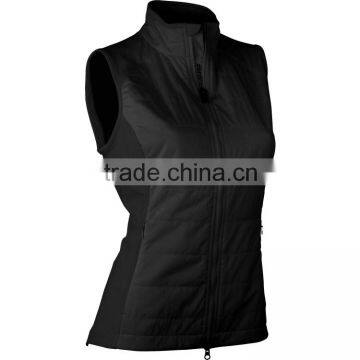 new 2016 apparel new product sexy winter jacket Women's Tess Full Zip Golf Vest