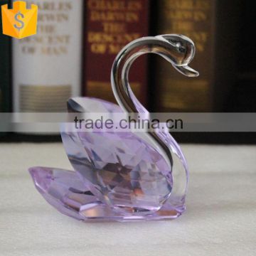 wholesale beautiful crystal swans gift for girl