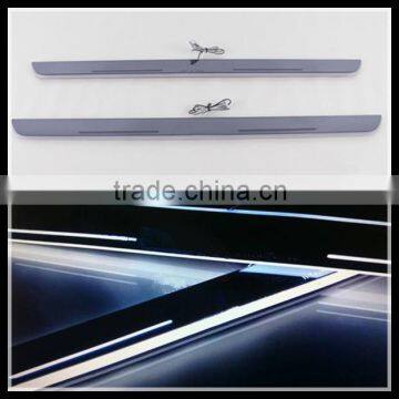 LED door sill plate for BMW F22 F34 GT F33 F01 F02 F20 X1 E84 M6 LED welcome moving door sill scuff plate light