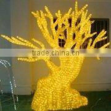 3D Artificail Led Chrsitmas Tree Decoration Outdoor photo-4