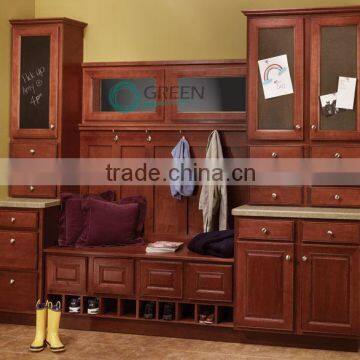 European style cherry solid wood cabinet