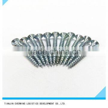 Countersund head Pozidriv bugle head Galvanized Full thread Chipboard Screws