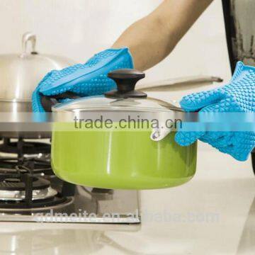 2016 Hot selling kitchen golve/heat resistant oven silicone glove