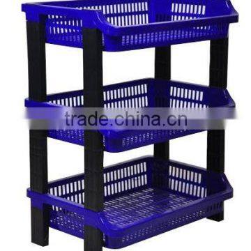 3 TIERS PLASTIC MULTI PURPOSE RACK 5513-3