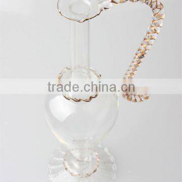 China Factory Cheap Price Hot Sale Clear Pyrex Decorative Custom Unique Design Wholesale Glass Flower Vase/flower Receptacle photo-2