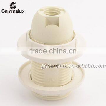 Top Quality White Plastic Shell E14 Bulb Socket Lamp Holder Adapter 250V 2A photo-3
