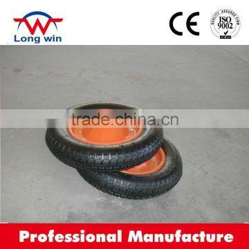 heavy duty metal rim wheelbarrow tire 350-8