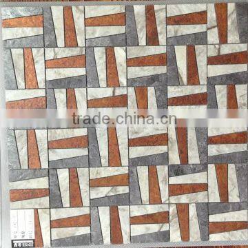 Strip shape aluminium material metal mosaic tiles for backsplash