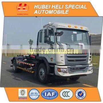 JAC 4x2 160hp 10CBM hook arm garbage truck in good quality for sale In China