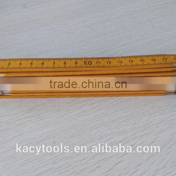 200cm wooden folding ruler with logo printing