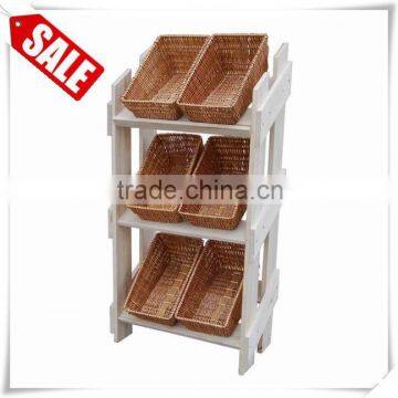 Food Wooden Display Stand