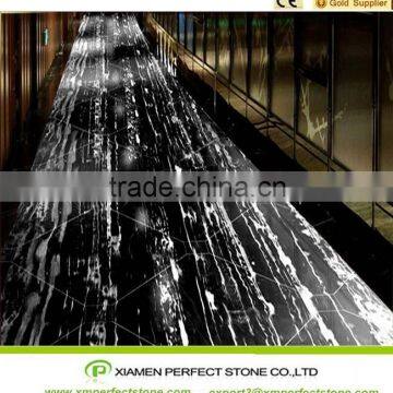 Chinese Silver Dragon black marble for tile( in China cheap price)