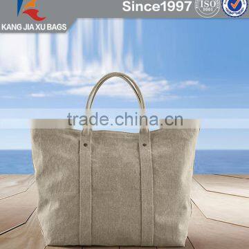 Well Sold Custom Beach Tote Bag Canvas Waterproof Function