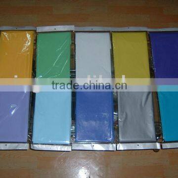 PEVA plastic table cloth