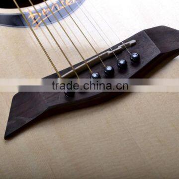 41 Inch Natural Spruce Acoustic Guitar Manufacturer photo-6