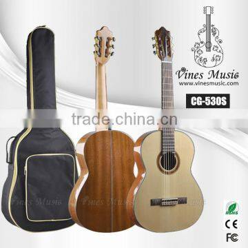 39inch solid top spruce classical guitar nylon strings guitar (CG-530S)