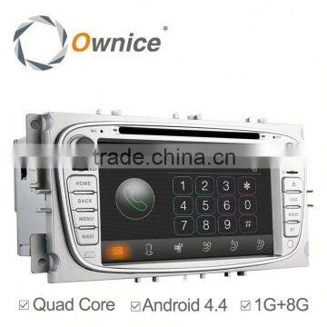 Ownice C180 Android 4.4 up to android 5.1 car navigation system for Ford Focus built in Bluetooth wifi