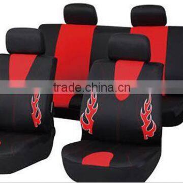 2016 New design Cheap Red/Black Car Seat Cover