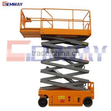 High performance mobile electric scissor lift for man