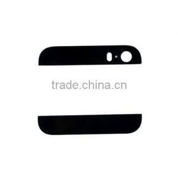 Repair Parts For iPhone 5S Black Top and Bottom Glass Lens Back Cover