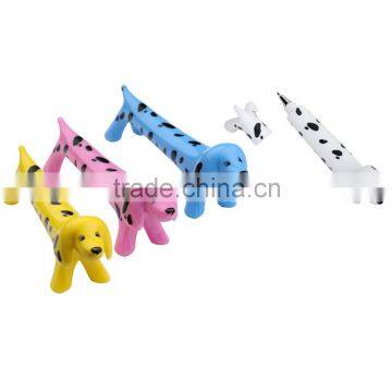 Promotional new Desktop Novelty Dalmatian Dog Shape Ballpoint Pen