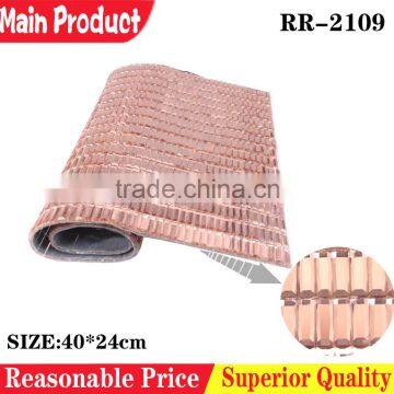 Rectangle Glass Shoes Decoration Hot Fix Rhinestone Crystal Mesh