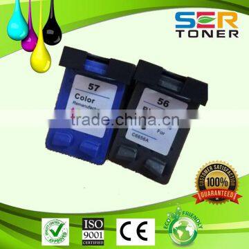 Remanufactured Ink Cartridge for Hp56 Hp57 Inkjet Cartridge