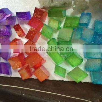 Wholesale high quality variety of colours crystal original stone