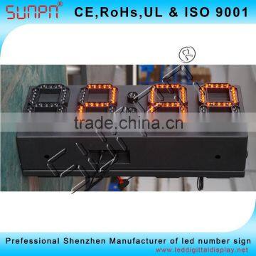 USA 6inch LED TIME and Temperature Sign photo-5