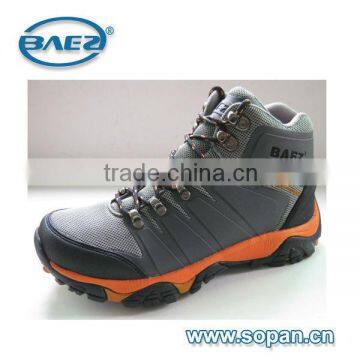 New PU heat sealed men hiking shoe