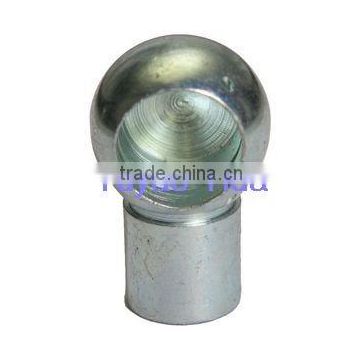 14-25mm white zinc plated metal Ball Socket M10 with safety clip for Gas spring