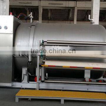 High temperature high pressure open width jig dyeing machine
