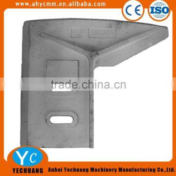 Original SICOMA mixer wear parts MAO type 4500/3000 wear parts right scraper blade