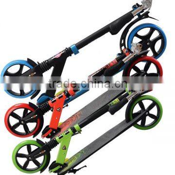 China Supplier 200mm Wheels Foot Scooter With Double Suspension