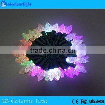 Crystal DMX RGB Pixel Light WS2811 Indoor Outdoor Christmas Tree Bulb Light