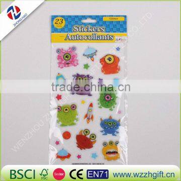 New Inside Out 3D Cartoon Puffy Stickers Birthday Party Favor Adorable Gift for Children photo-5